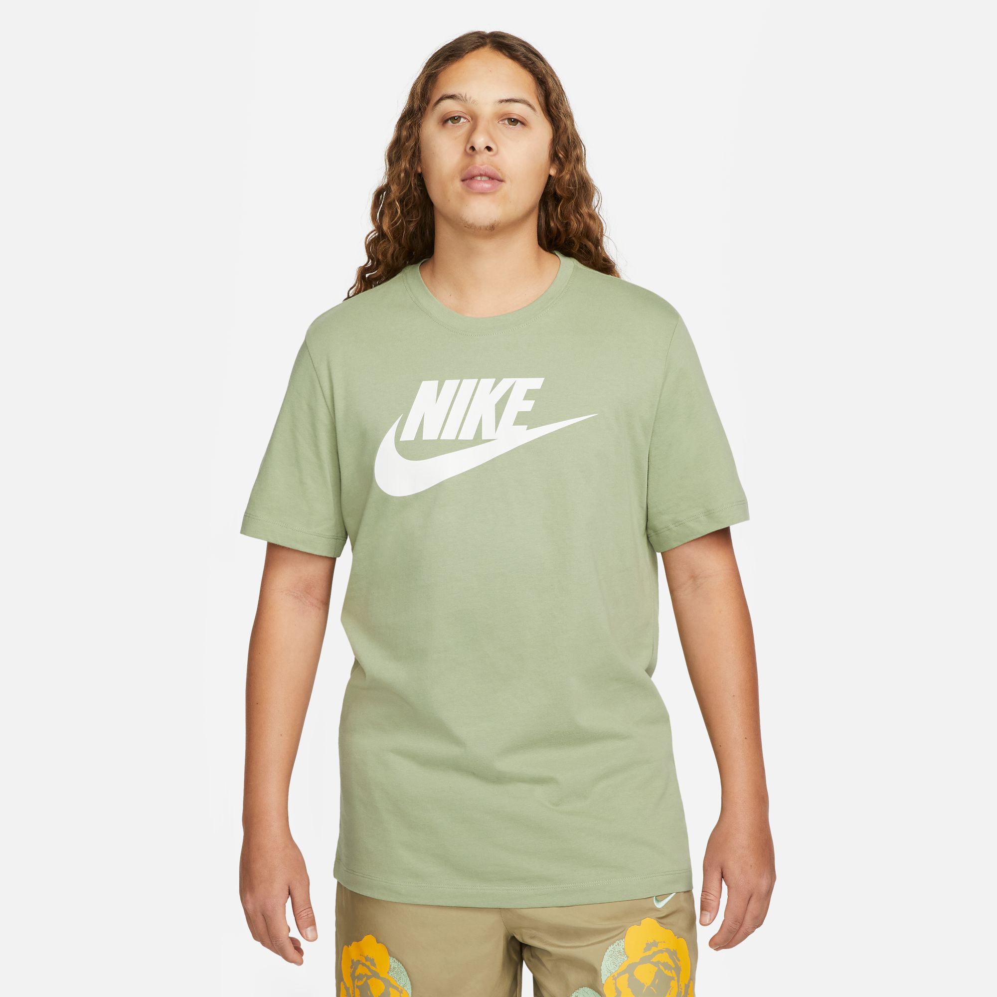 Nike Nsw Icon Futura Erkek Yeşil T-shirt