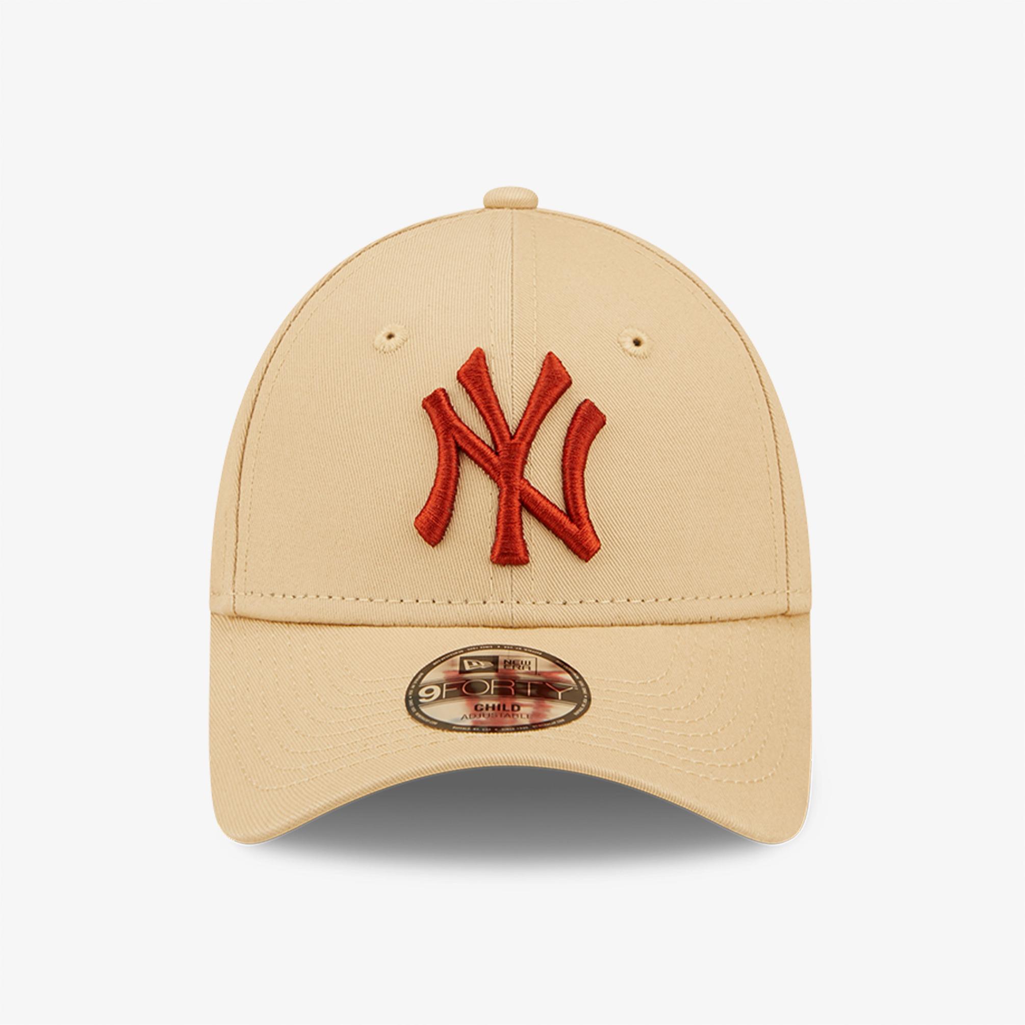  New Era New York Yankees Omlrdw Çocuk Krem Şapka