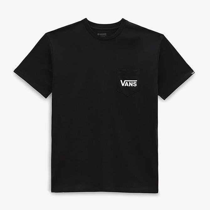  Vans Style 76 Back Erkek Siyah T-Shirt
