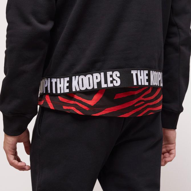  The Kooples Classic Erkek Siyah Sweatshirt