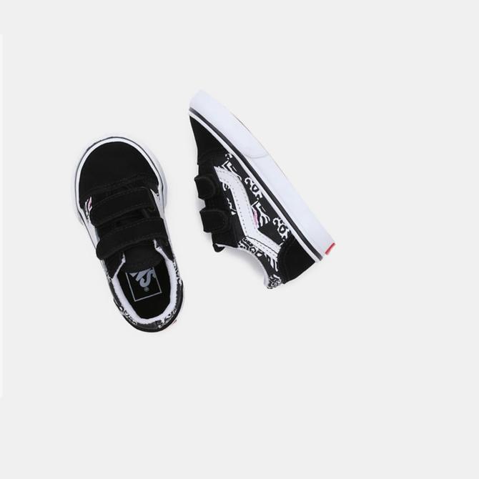  Vans Td Old Skool Bebek Siyah Sneaker
