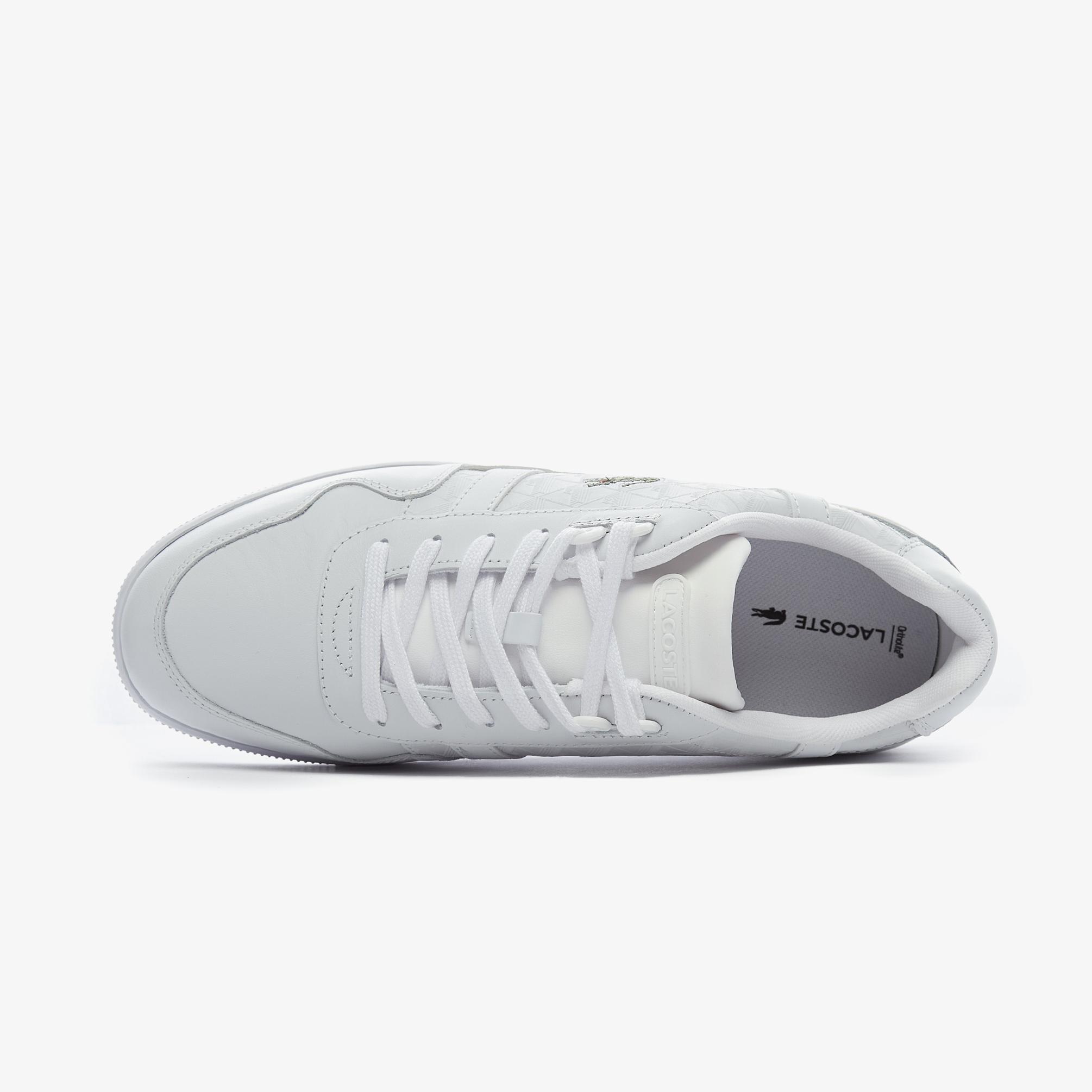  Lacoste T-Clip Erkek Beyaz Sneaker