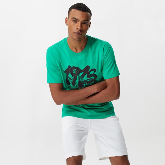  Puma Showcase Erkek Yeşil T-Shirt