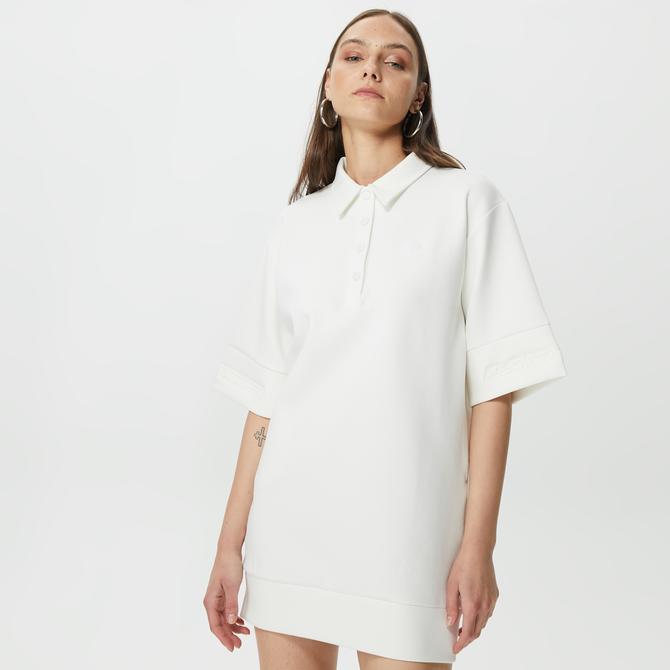  Lacoste Core Kadın Beyaz Elbise