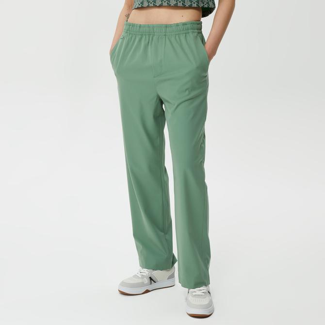  Lacoste Essentials Kadın Yeşil Pantolon