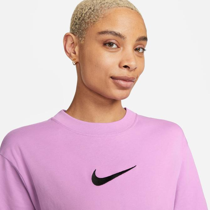  Nike Sportswear Brief Kadın Mor T-Shirt