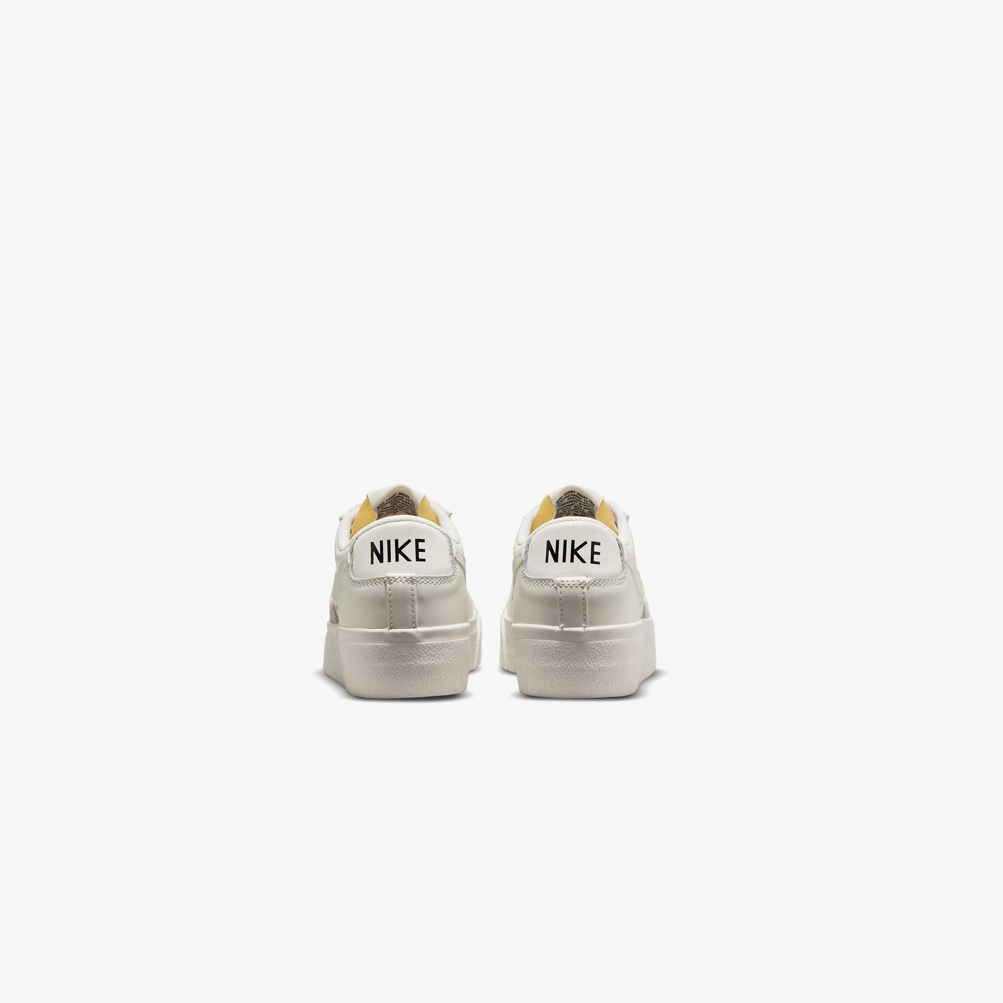  Nike Blazer Low Platform Kadın Beyaz Sneaker