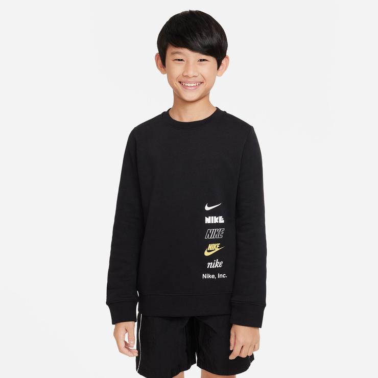 Nike Sportswear Pullover Çocuk Siyah Sweatshirt