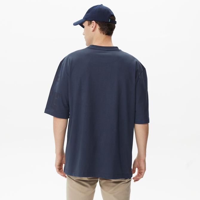  Lacoste Core Erkek Lacivert T-Shirt