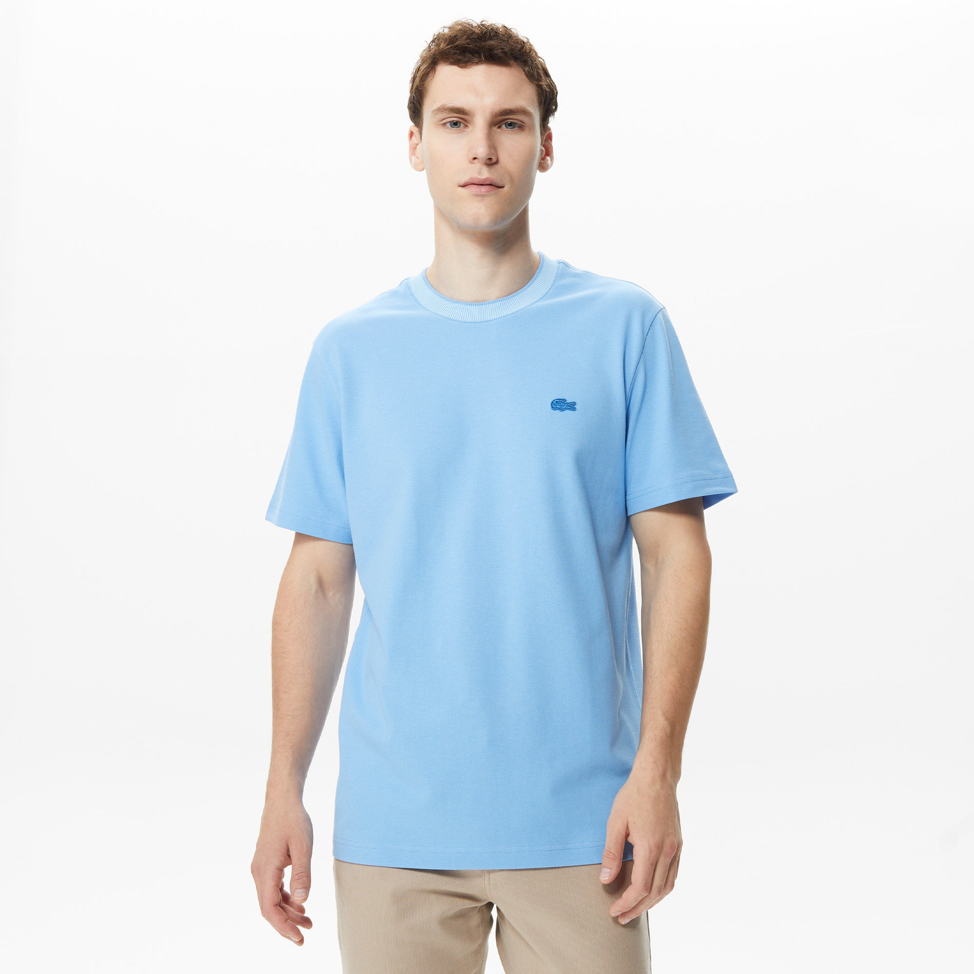 Lacoste Core Erkek Mavi T-Shirt