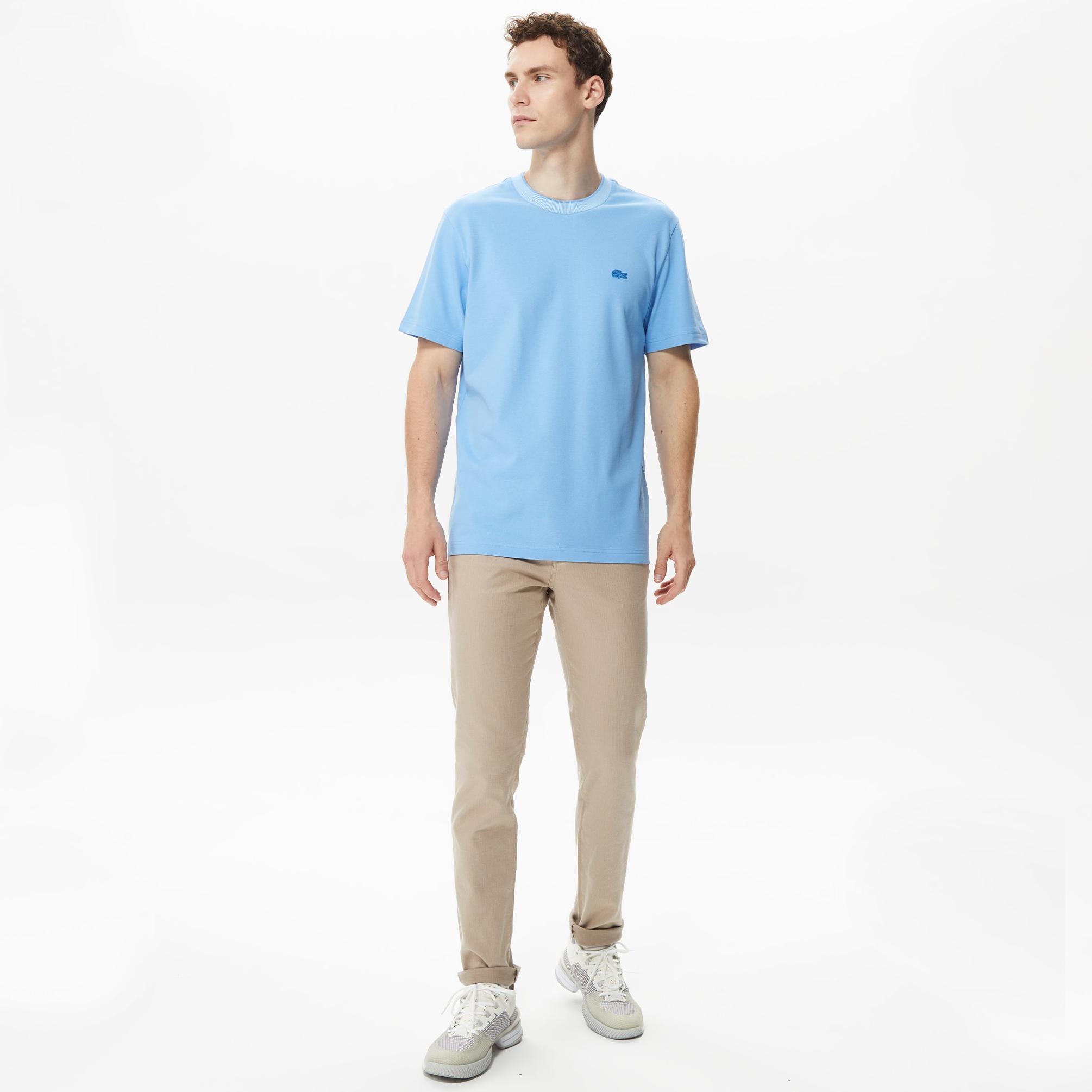 Lacoste Core Erkek Mavi T-Shirt