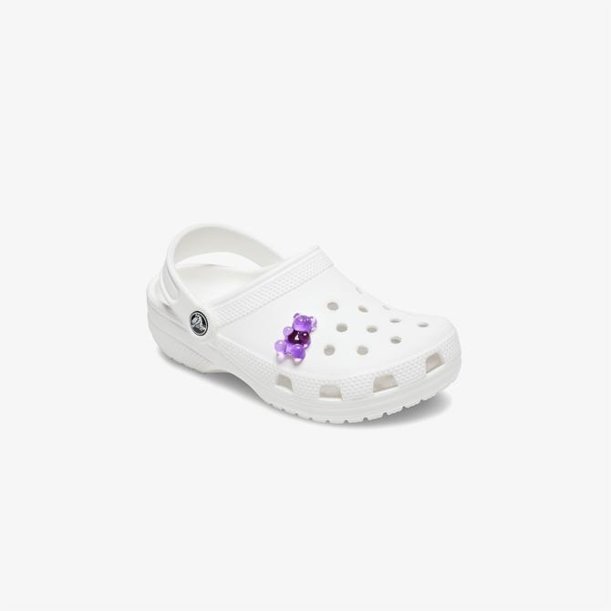  Crocs Purple Candy Bear Unisex Renkli Rozet