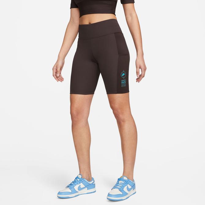  Nike Sportswear Kadın Kahverengi Tayt