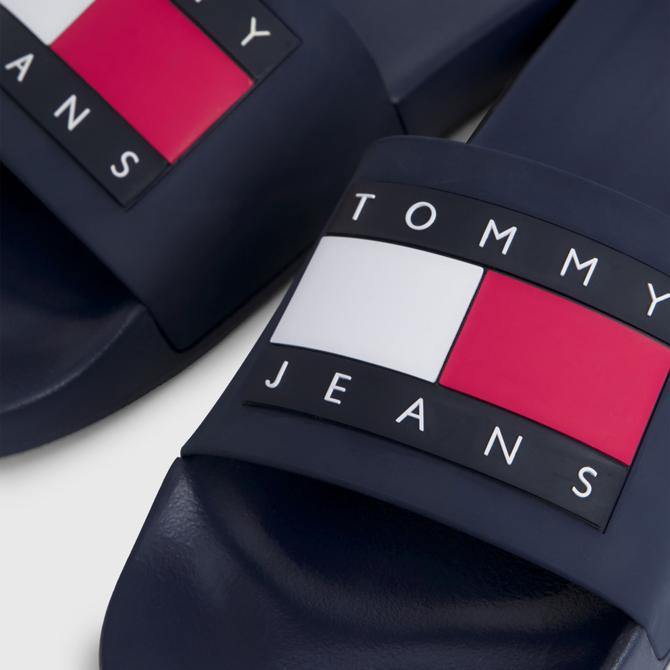  Tommy Jeans Classics Erkek Mavi Terlik
