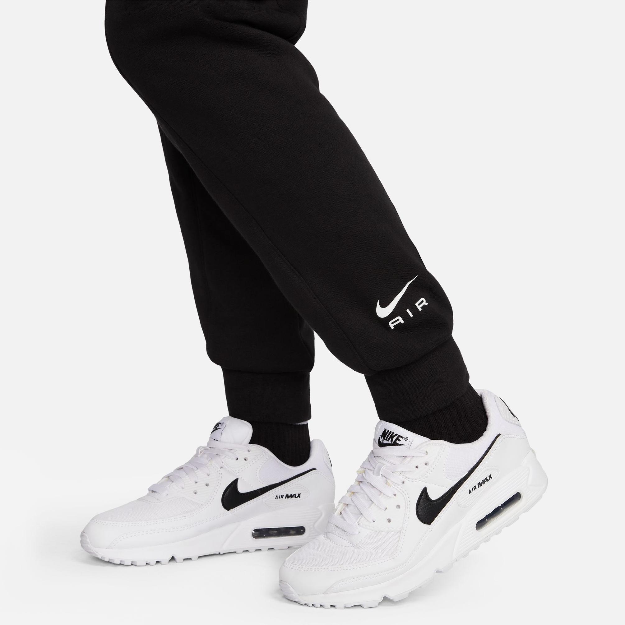  Nike Sportswear Air Fleece Kadın Siyah Eşofman Altı