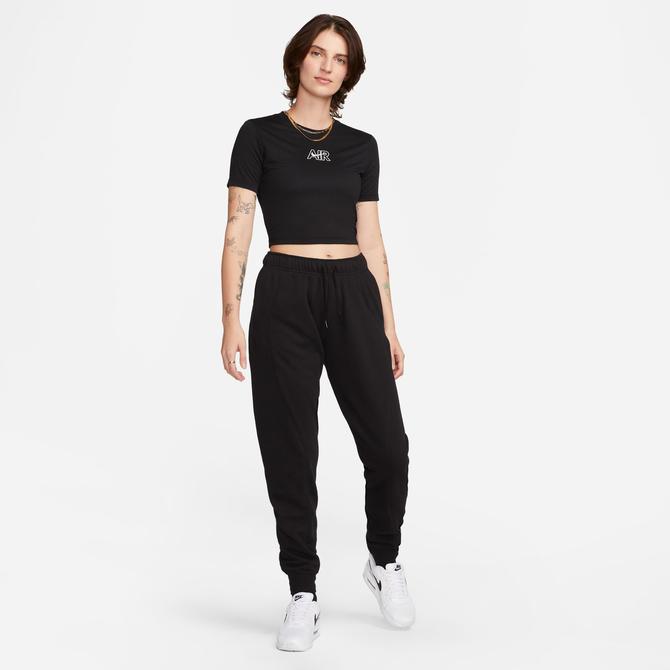  Nike Sportswear Air Fleece Kadın Siyah Eşofman Altı