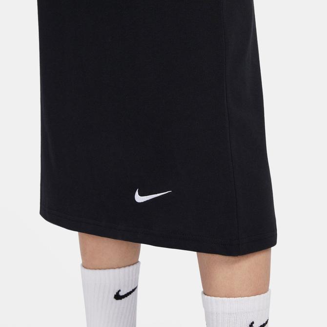  Nike Sportswear Jersey Cami Midi Kadın Siyah Elbise