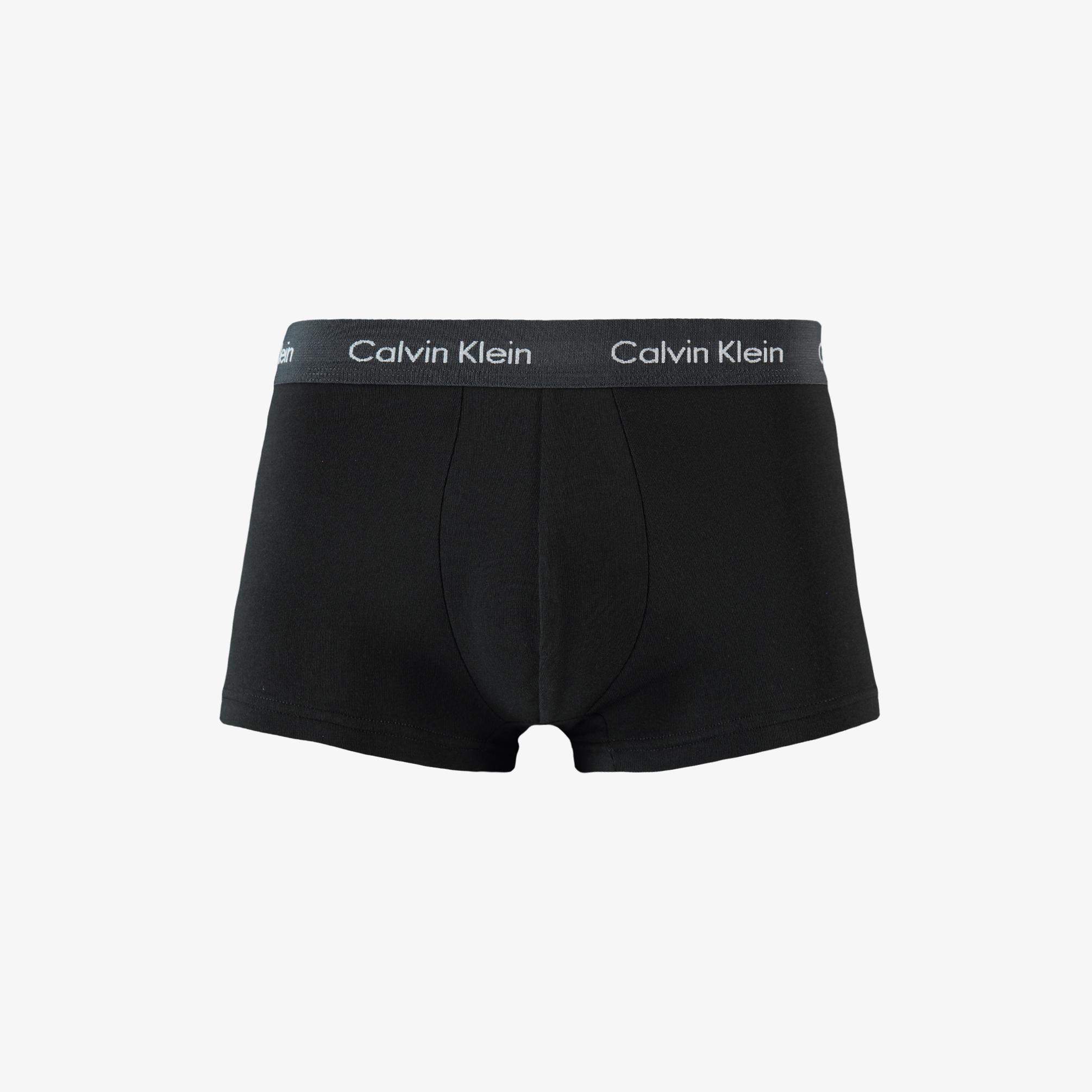  Calvin Klein Classic 3'lü Erkek Siyah Boxer