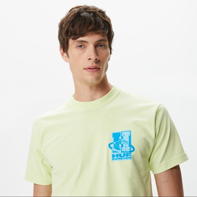  Huf Galaxywide Erkek Sarı T-Shirt