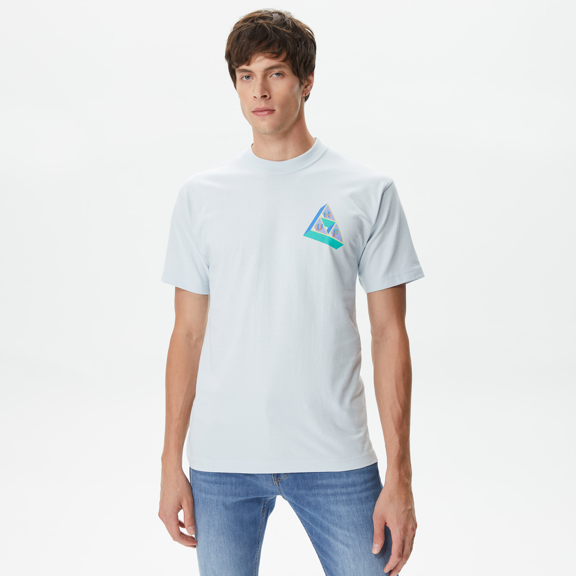 Huf Based TT S/S Erkek Beyaz T-Shirt