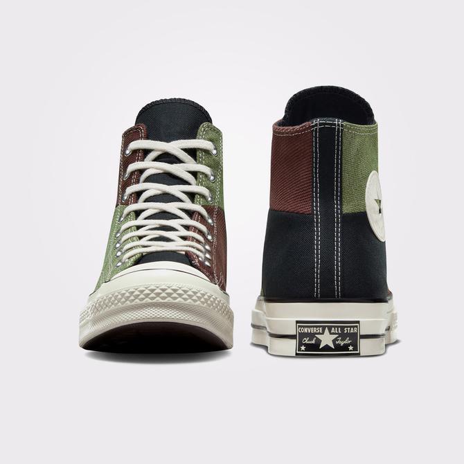  Converse Chuck 70 Crafted Patchwork Unisex Siyah Sneaker
