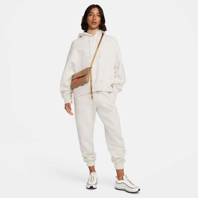  Nike Sportswear Phoenix Fleece Oversize Kadın Beyaz Hoodie