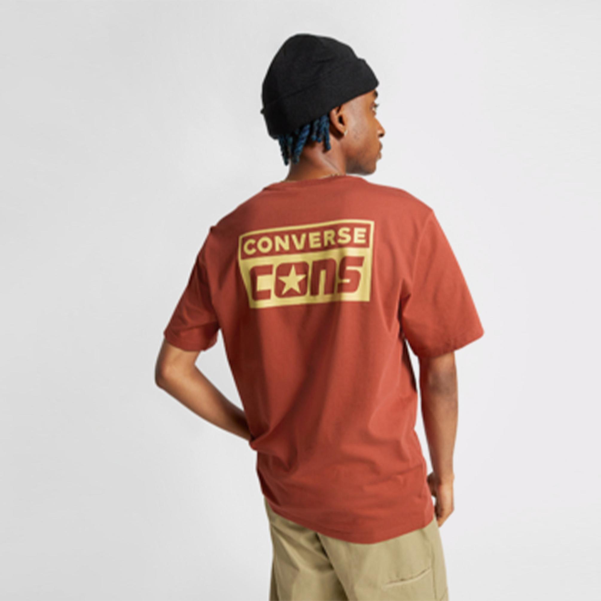  Converse Cons Graphic Erkek Kırmızı T-Shirt