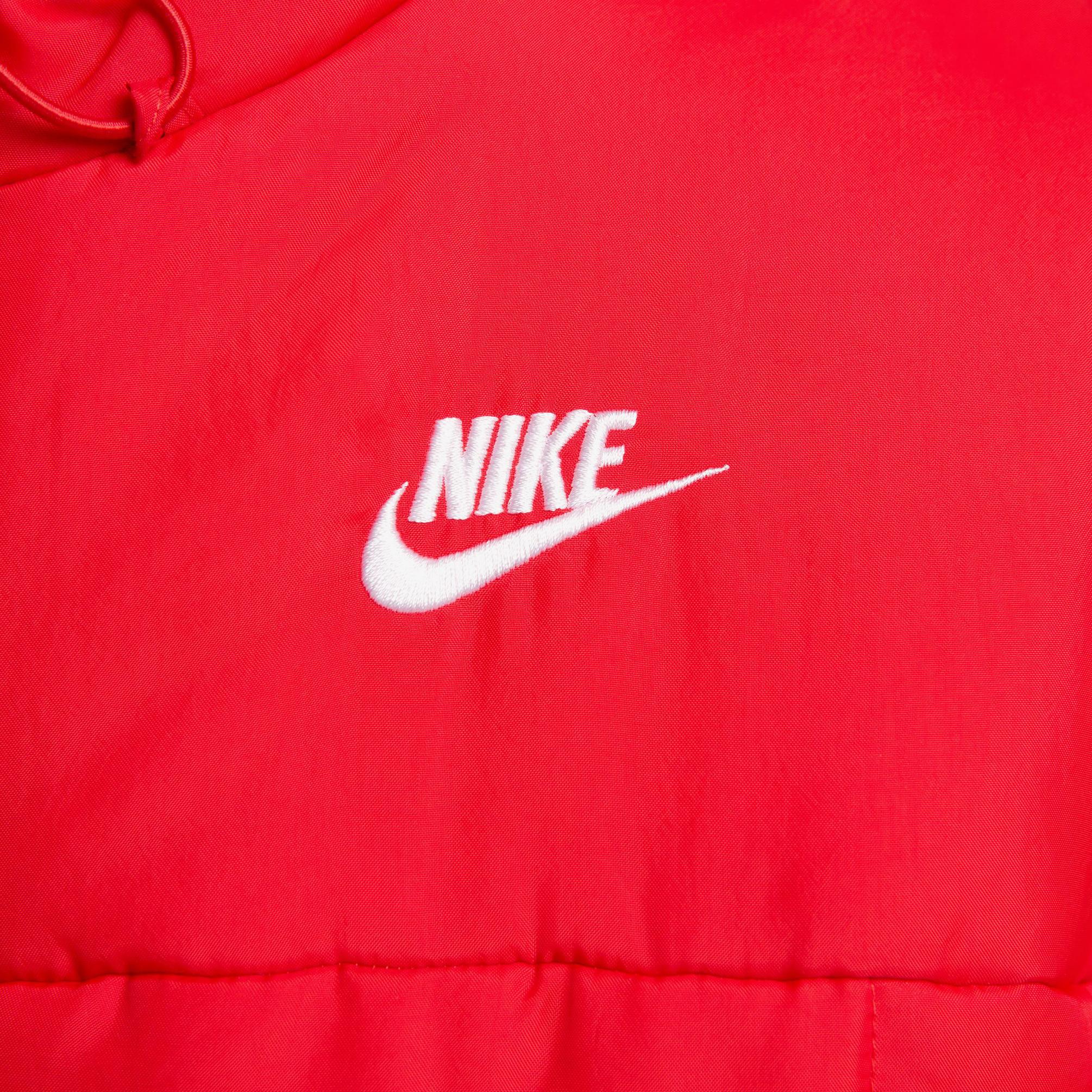  Nike Sportswear Classic Puffer Kadın Kırmızı Mont