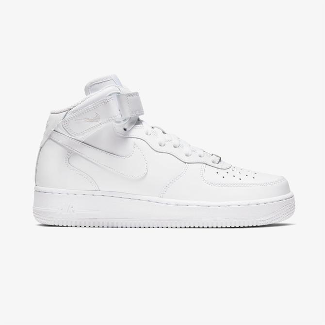  Nike Air Force 1 07 Mid Kadın Beyaz Sneaker