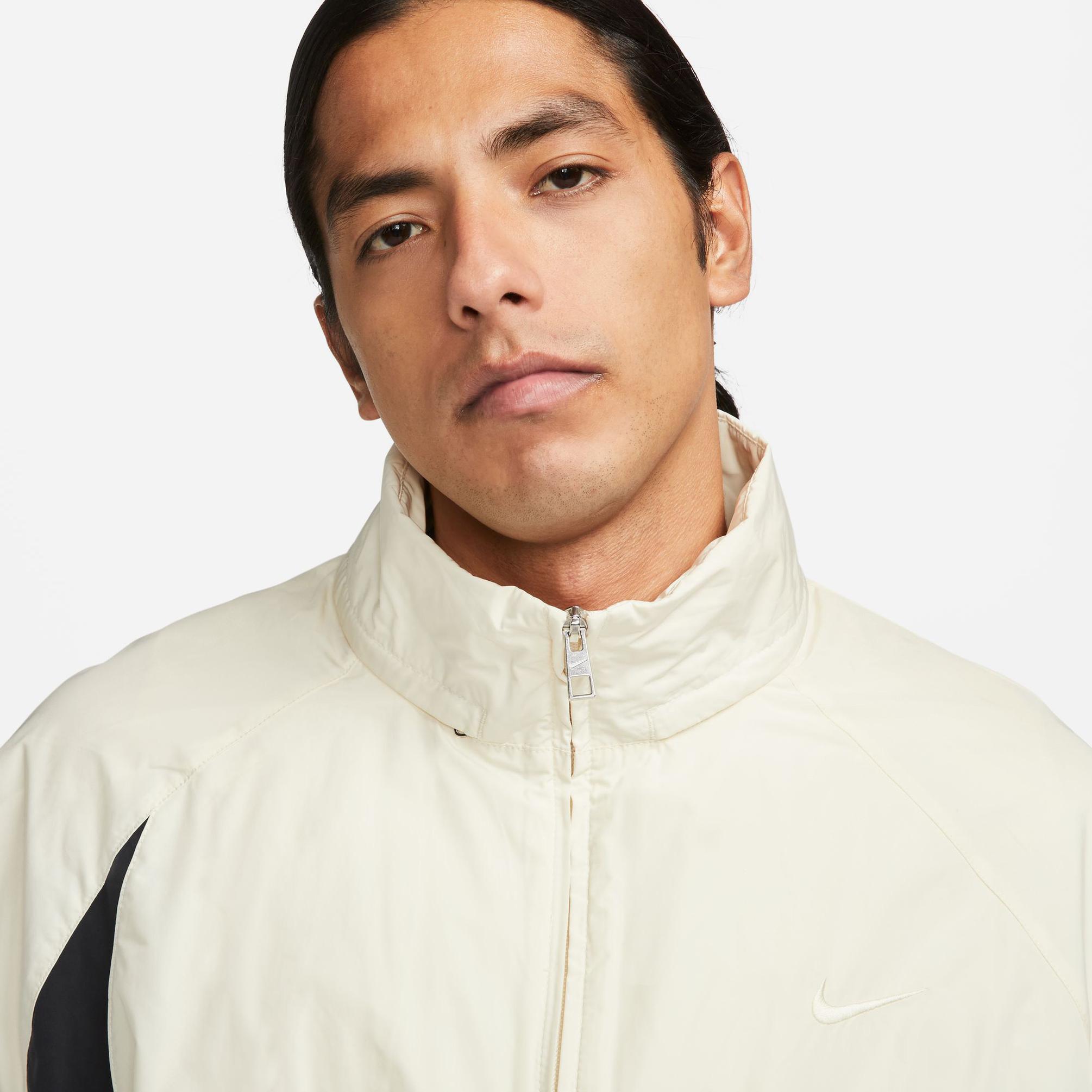  Nike Swoosh Woven Erkek Beyaz Ceket