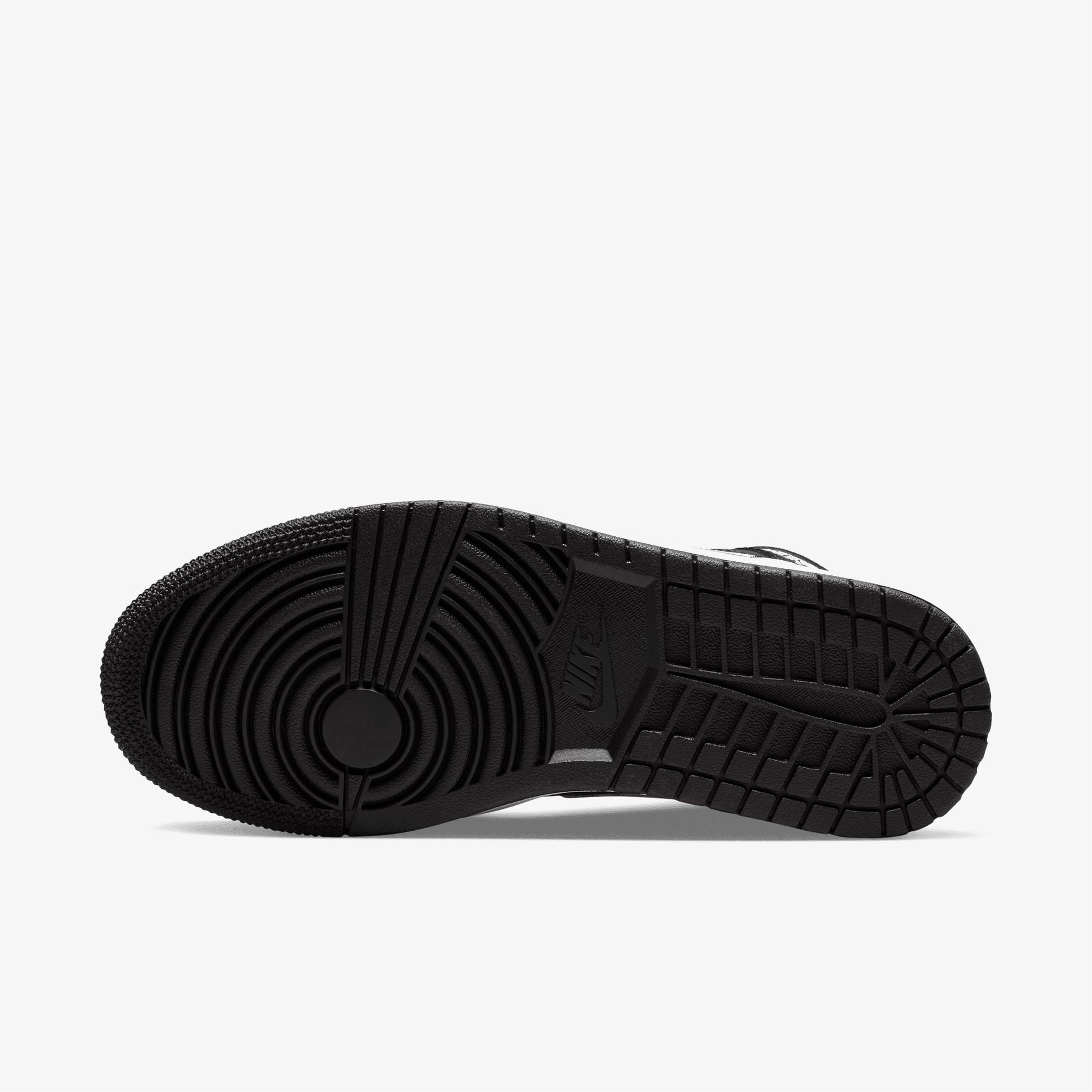  Nike Air Jordan 1 Mid Kadın Siyah Sneaker