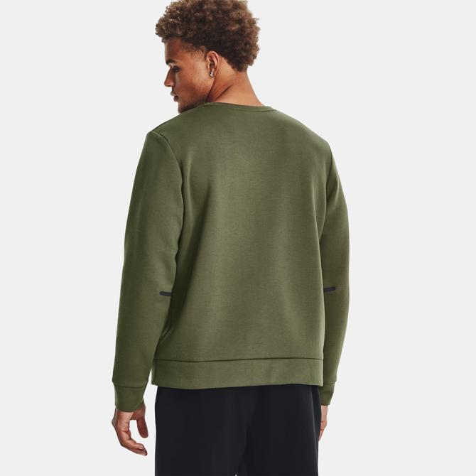  Under Armour Unstoppable Fleece Erkek Yeşil Sweatshirt