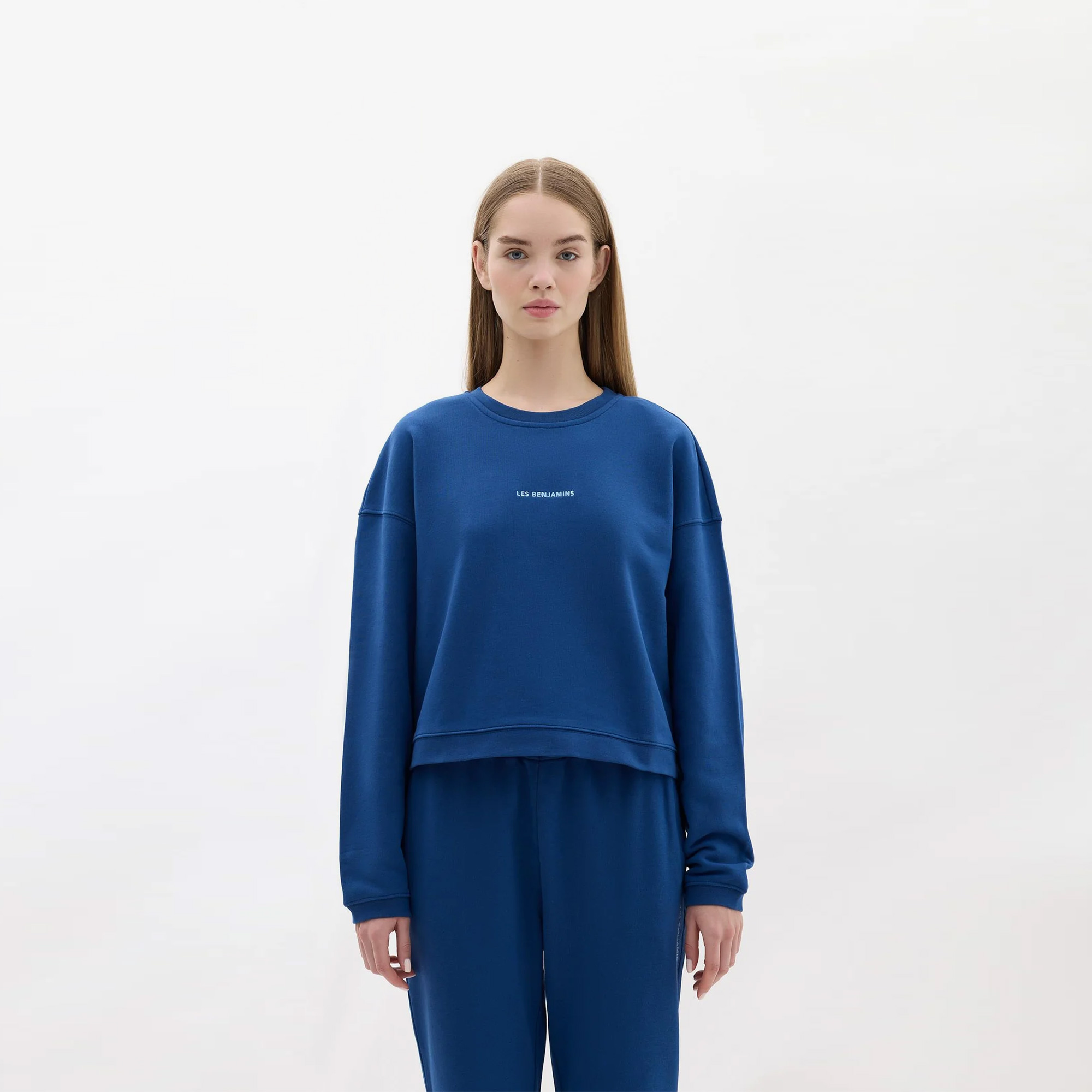 Les Benjamins Core Kadın Lacivert Sweatshirt