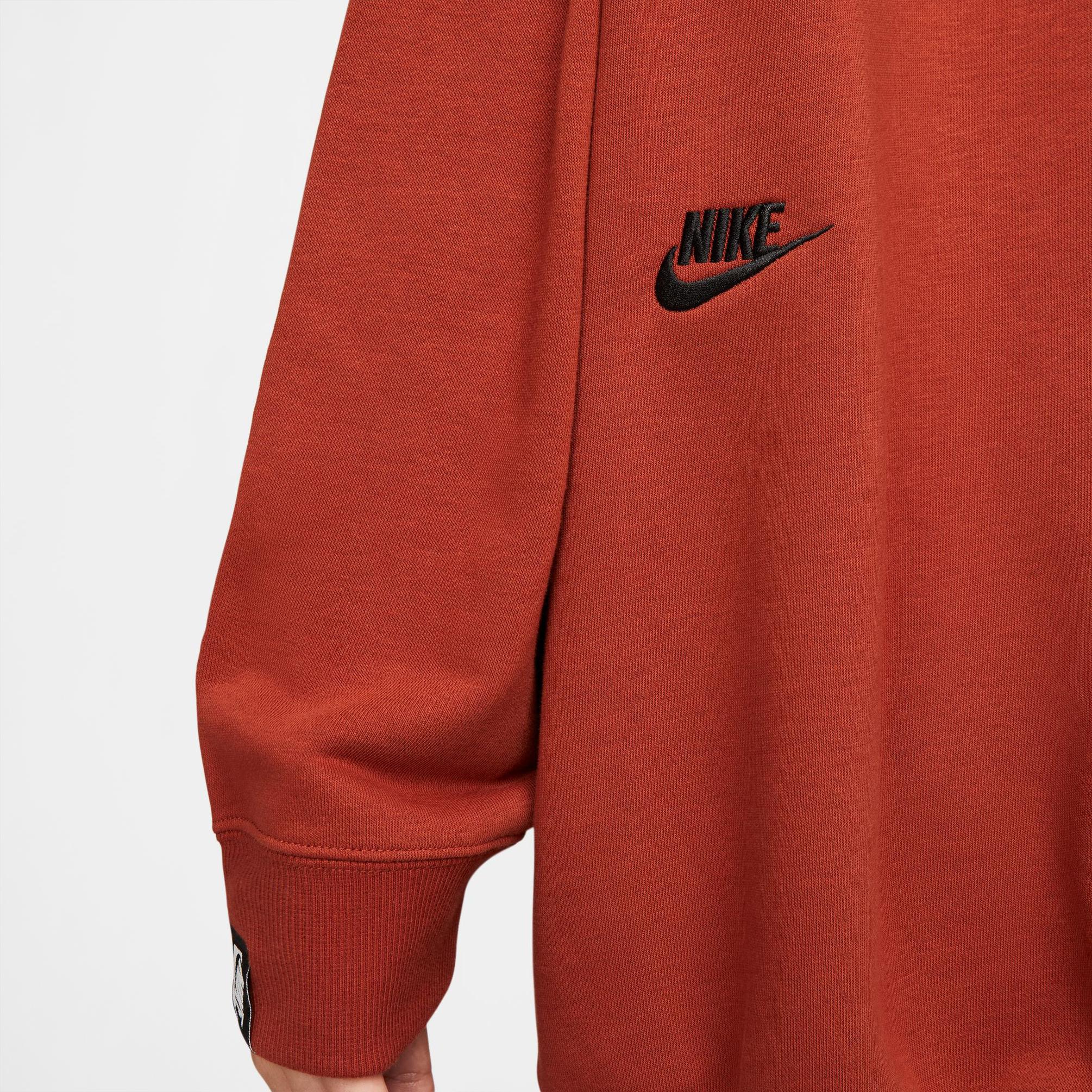  Nike Sportswear Kadın Kırmızı Sweatshirt