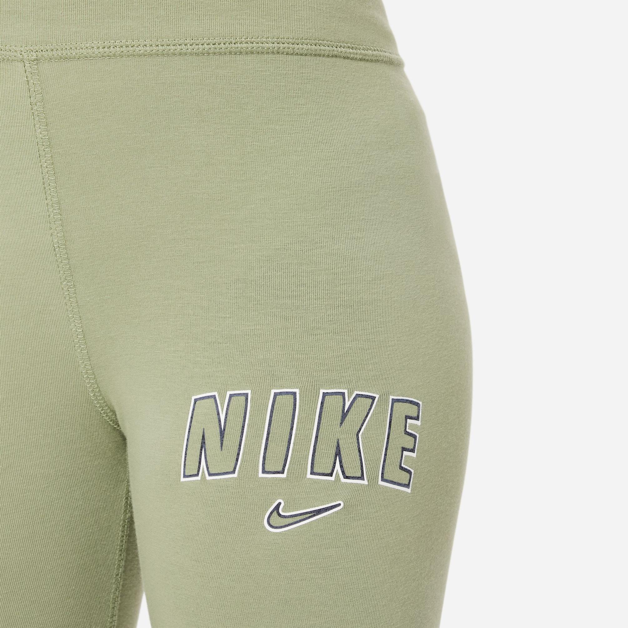  Nike Sportswear Trend Çocuk Yeşil Tayt