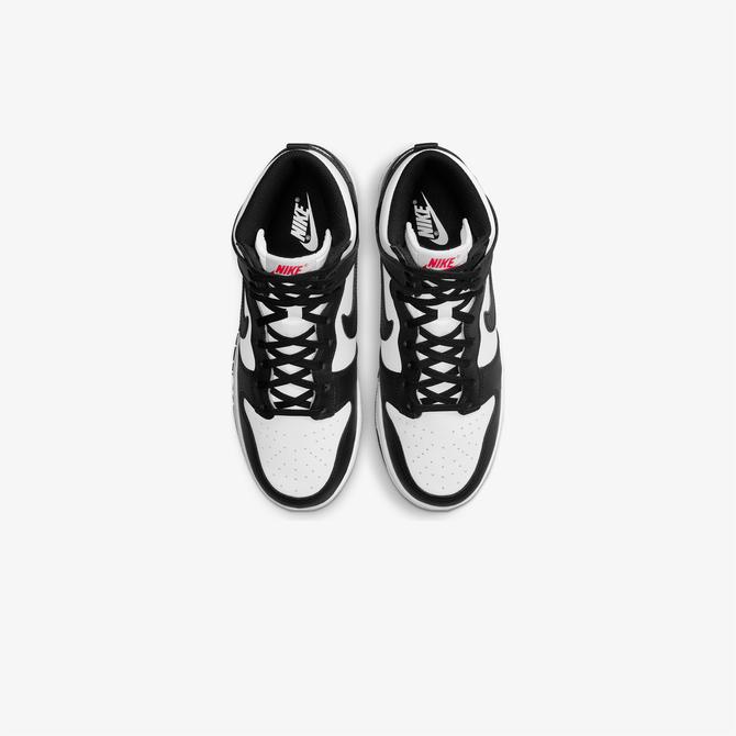  Nike Dunk High Kadın Siyah/Beyaz Spor Ayakkabı