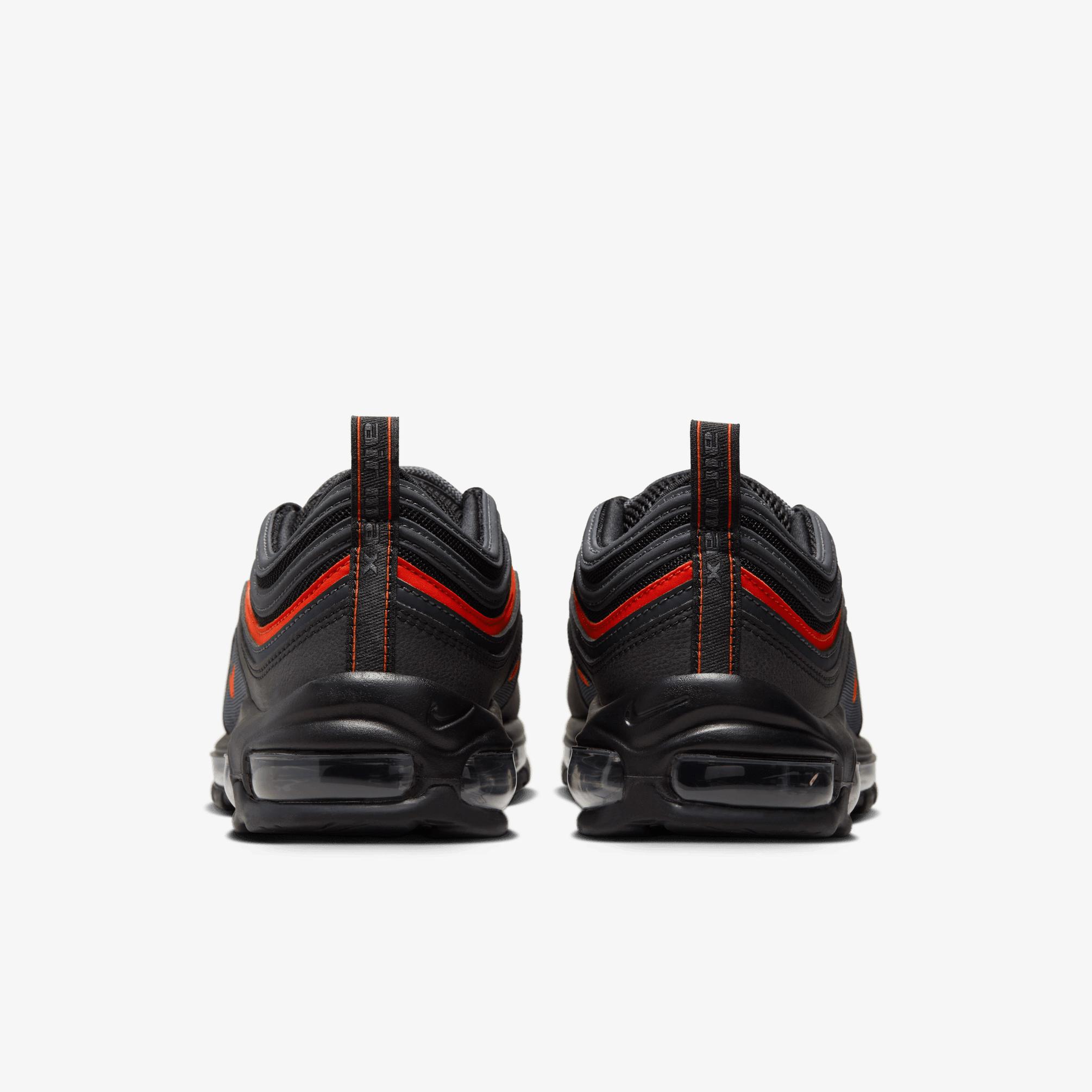  Nike Air Max 97 Erkek Siyah/Kırmızı Spor Ayakkabı