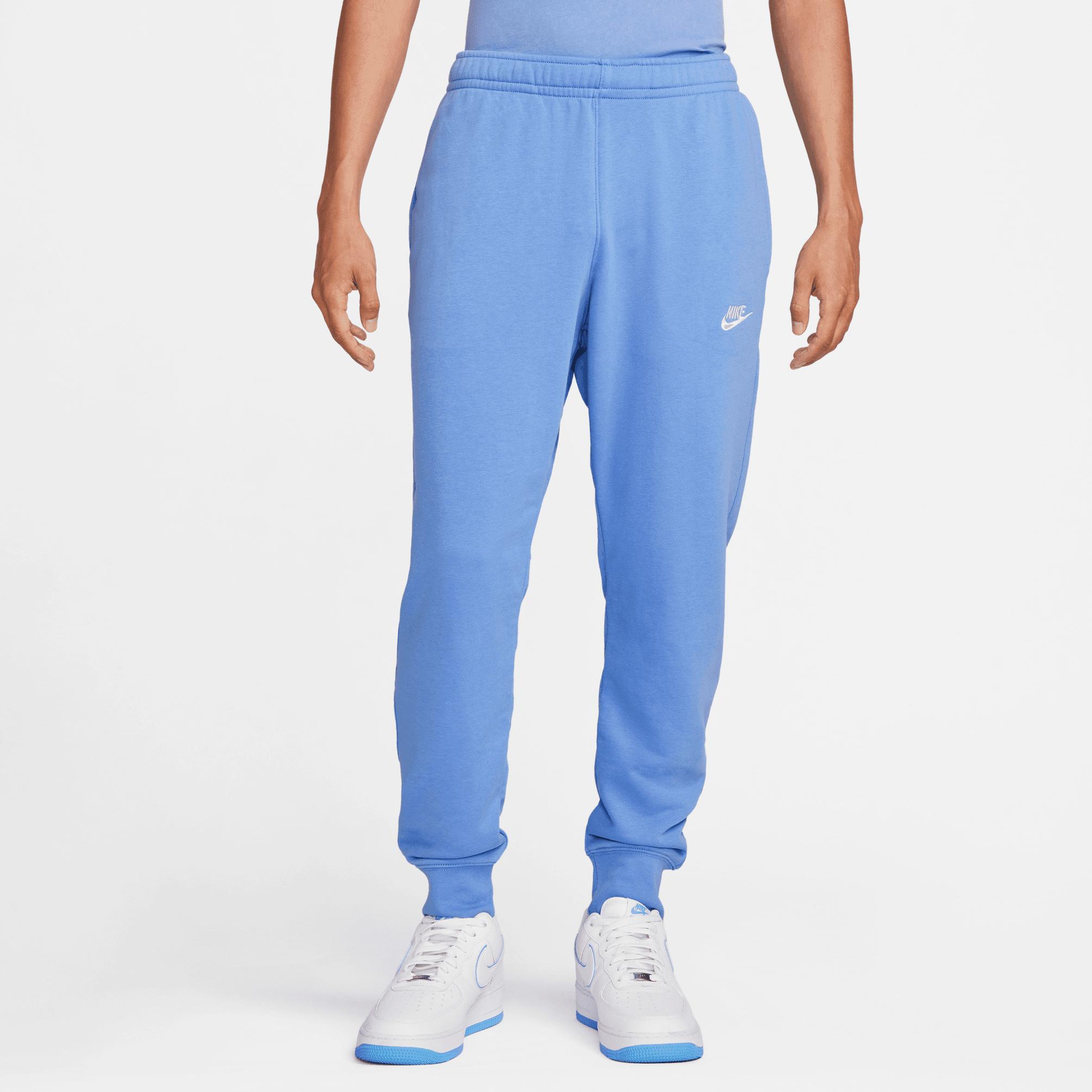  Nike Club French Terry Erkek Mavi Eşofman Altı