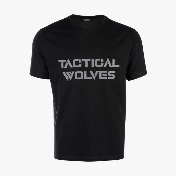  Tactical Wolves Classic Erkek Siyah T-Shirt