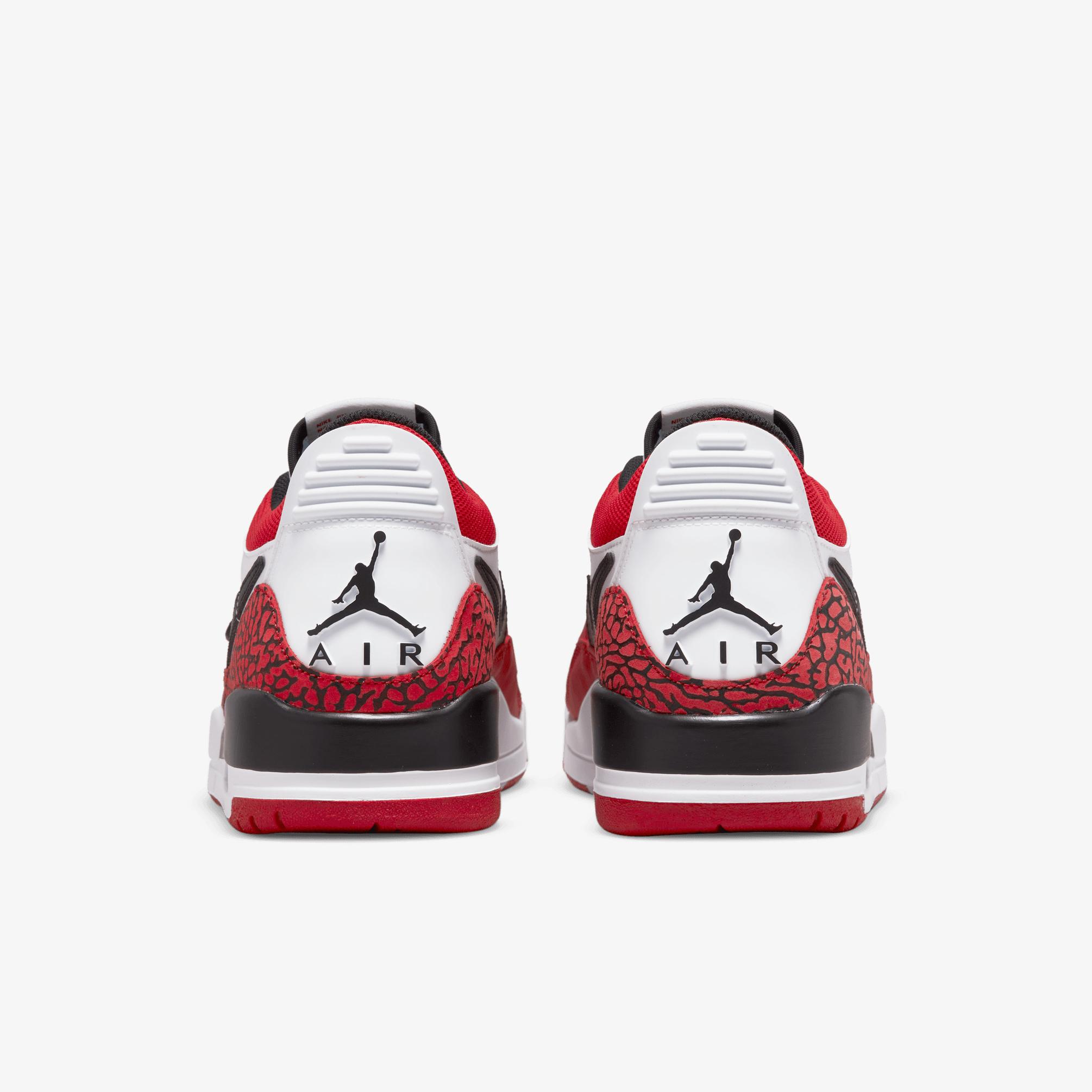  Jordan Air Legacy 312 Low Erkek Beyaz/Kırmızı Sneaker