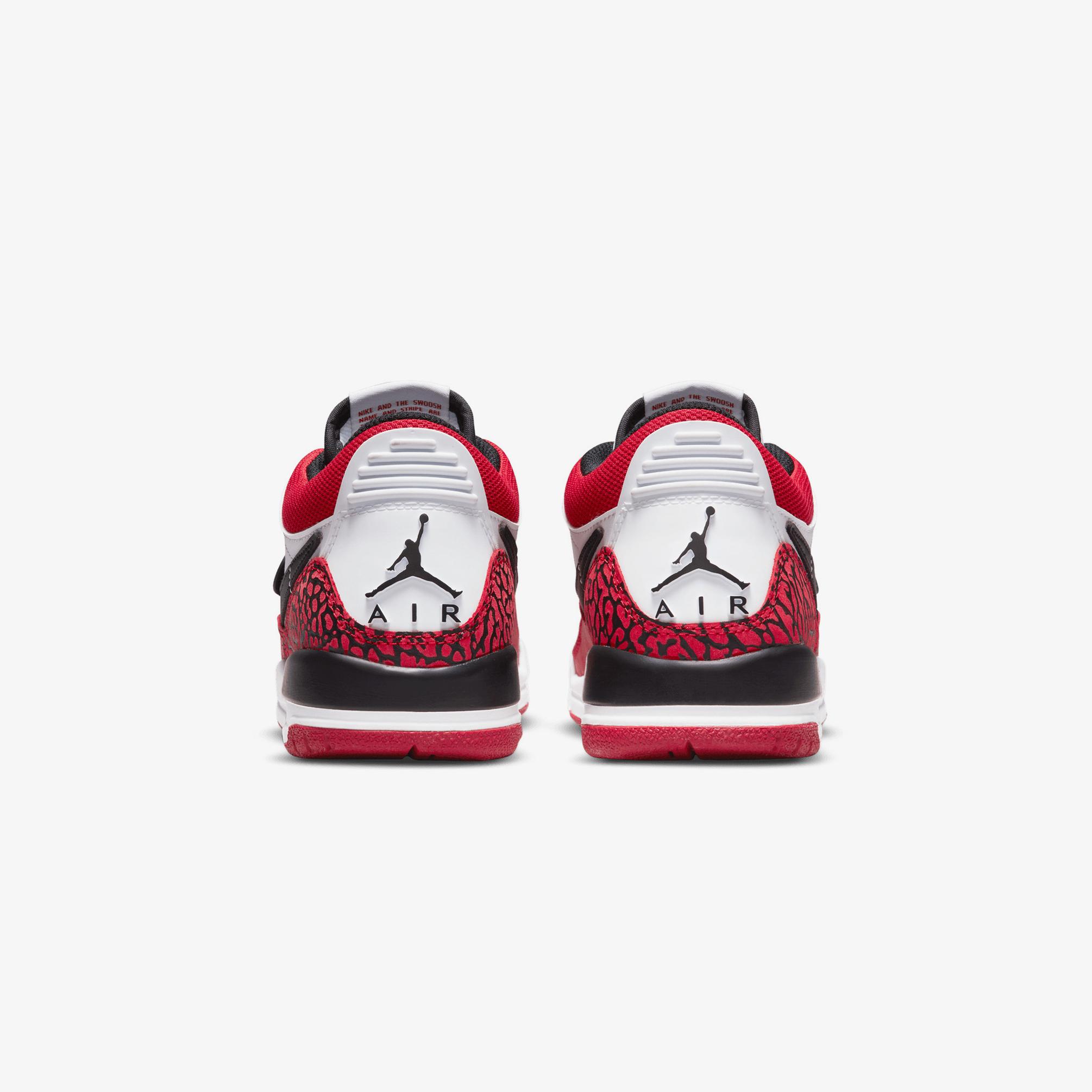  Jordan Air Legacy 312 Low Kadın Beyaz/Kırmızı Sneaker