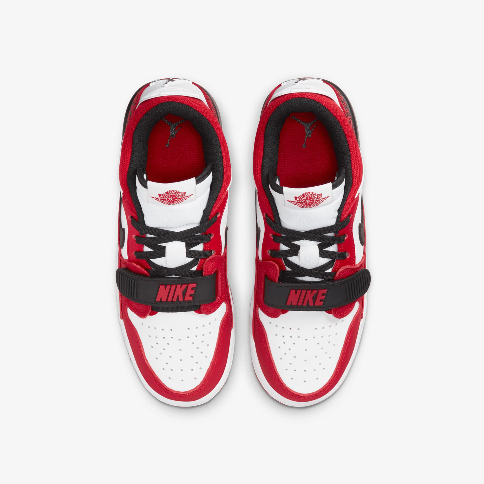  Jordan Air Legacy 312 Low Kadın Beyaz/Kırmızı Sneaker