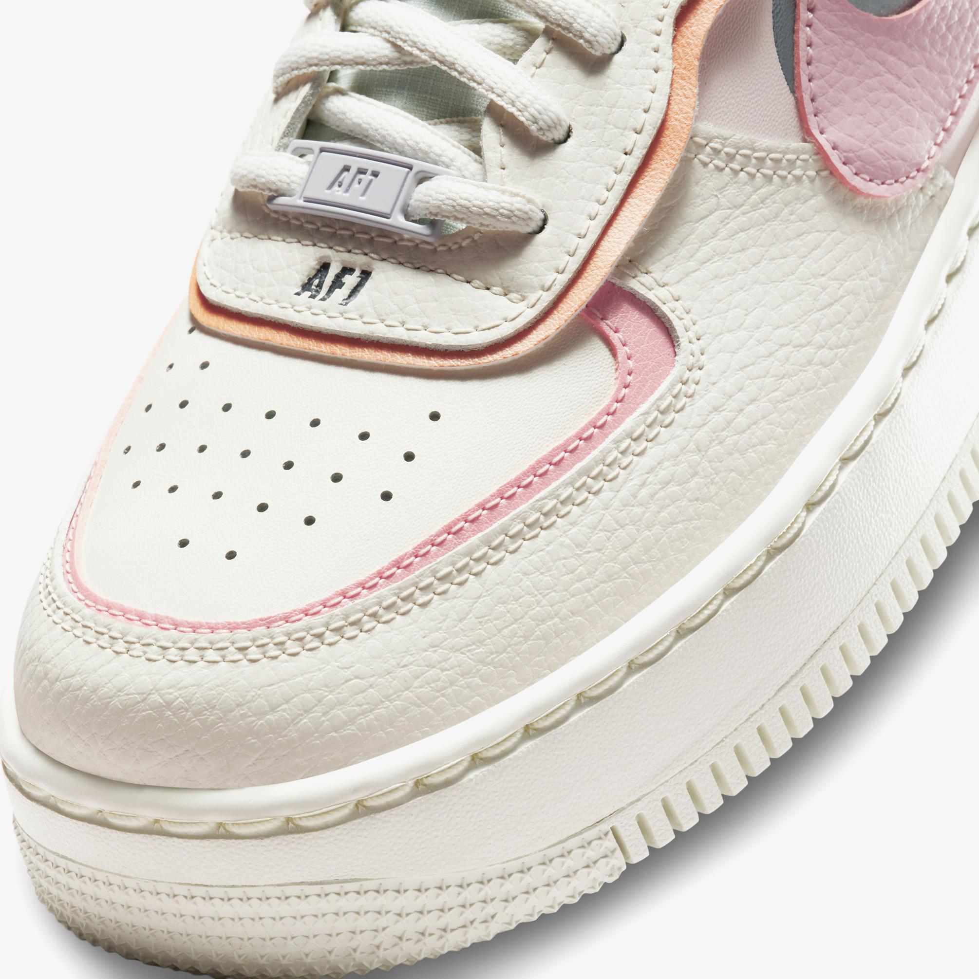  Nike Air Force 1 Shadow Beyaz/Pembe Sneaker