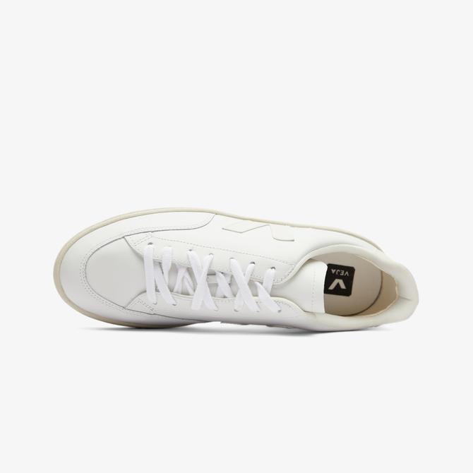  Veja V12 Leather Erkek Beyaz Sneaker
