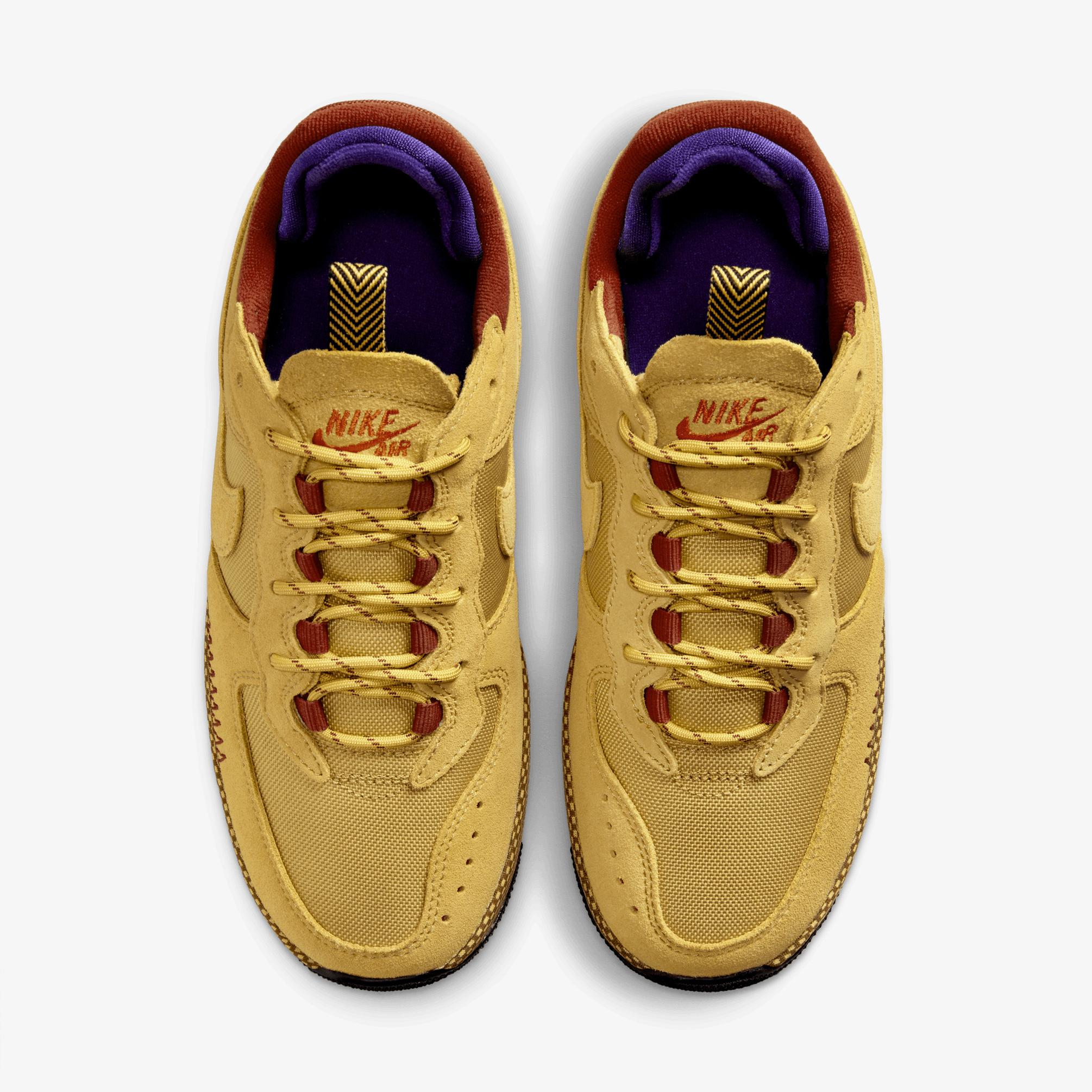  Nike Air Force 1 Wild Kadın Sarı Sneaker
