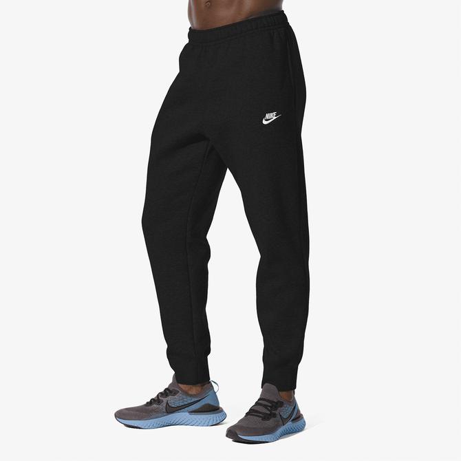  Nike Club Fleece Erkek Siyah Eşofman Altı