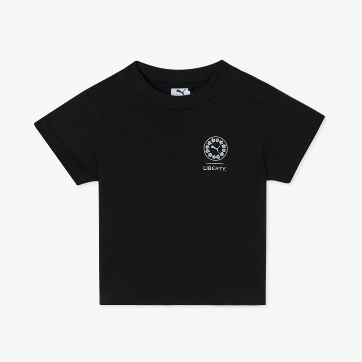 Puma X LIBERTY Çocuk Siyah T-Shirt