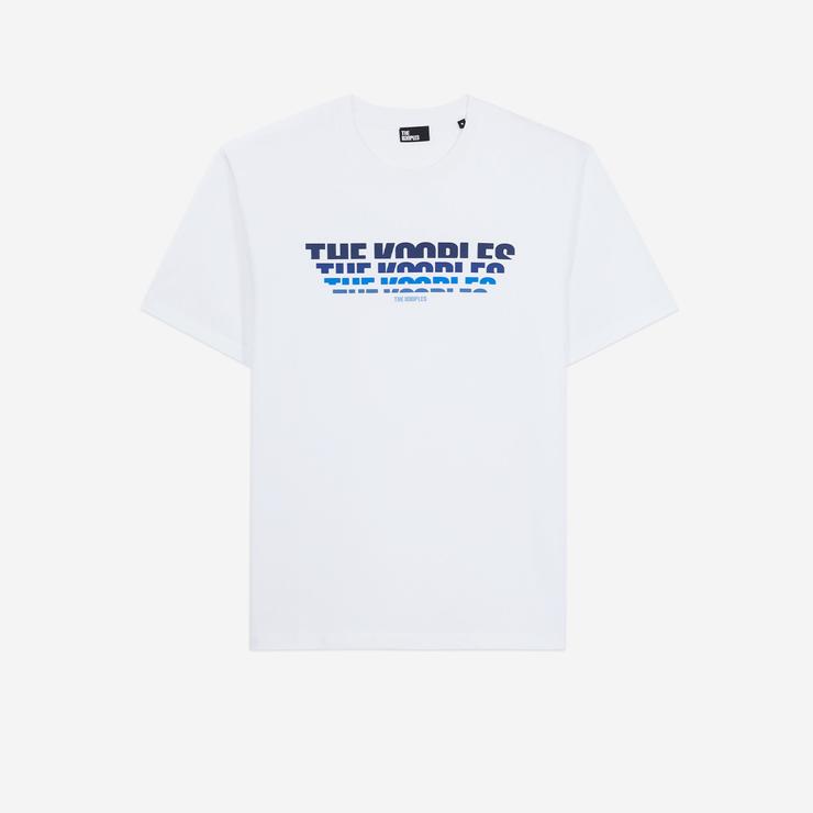 The Kooples Classic Erkek Beyaz T-Shirt