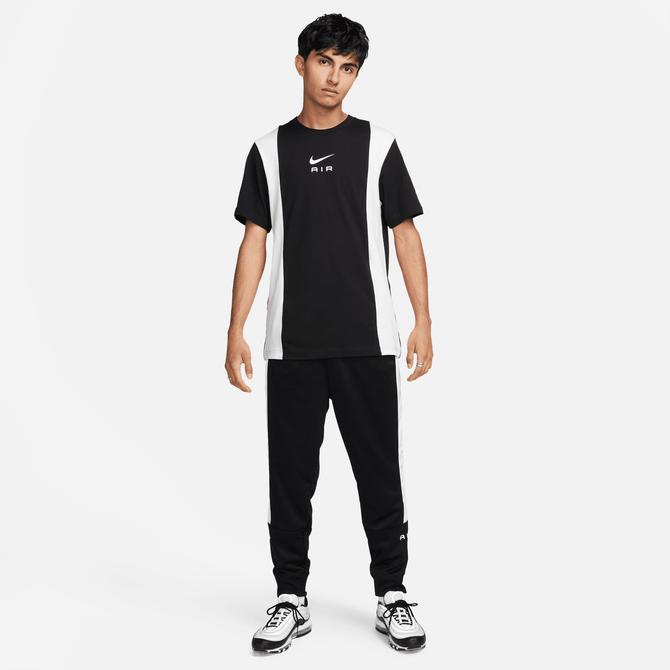  Nike Sportswear Swoosh Air Short-Sleeve Erkek Siyah T-Shirt