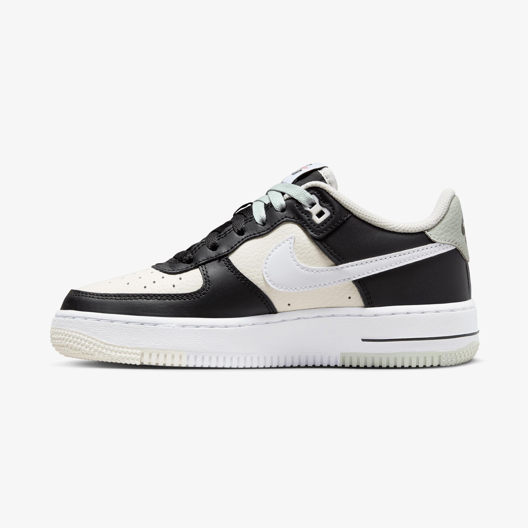  Nike Air Force 1 Lv8 1 Kadın Siyah/Beyaz Sneaker